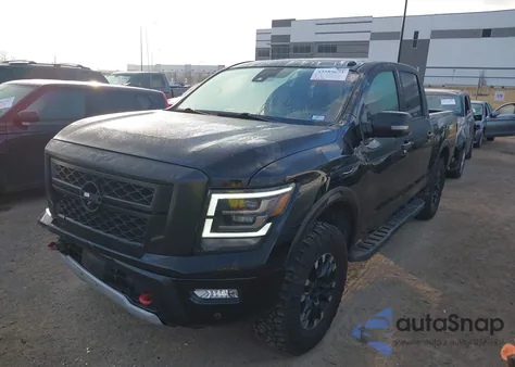 2021 Nissan Titan Pro-4X 4X4 from USA, damaged, VIN 1N6AA1ED1MN537226